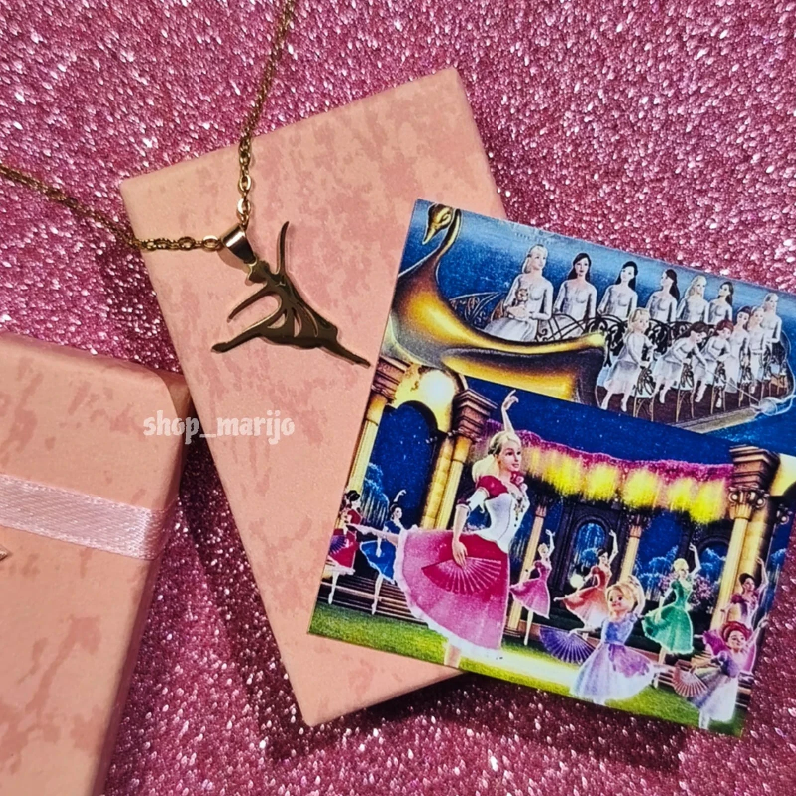 Collar 12 Princesas Bailarinas 