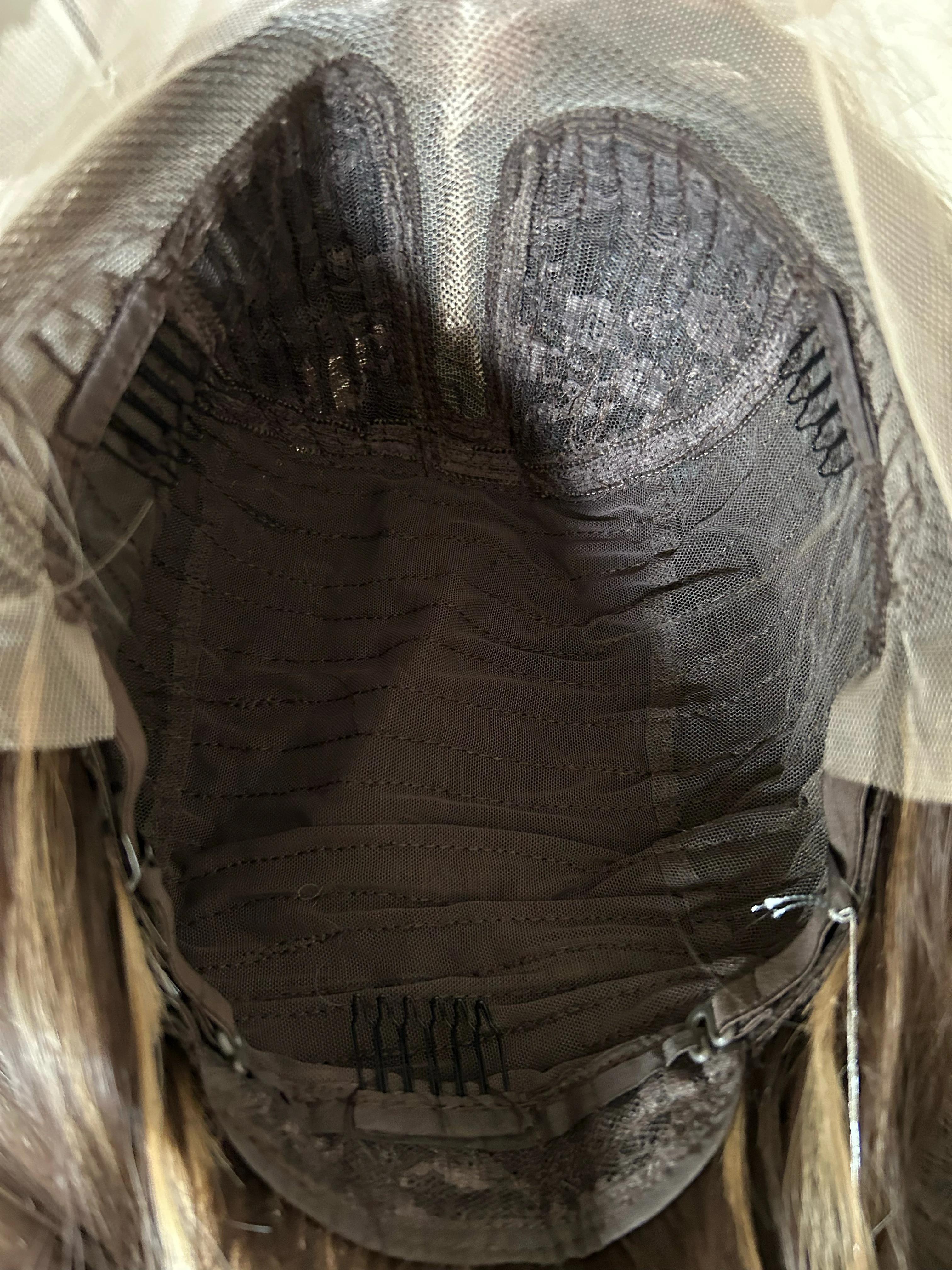 Peluca semi de 26”, frontal lace 13x1  5