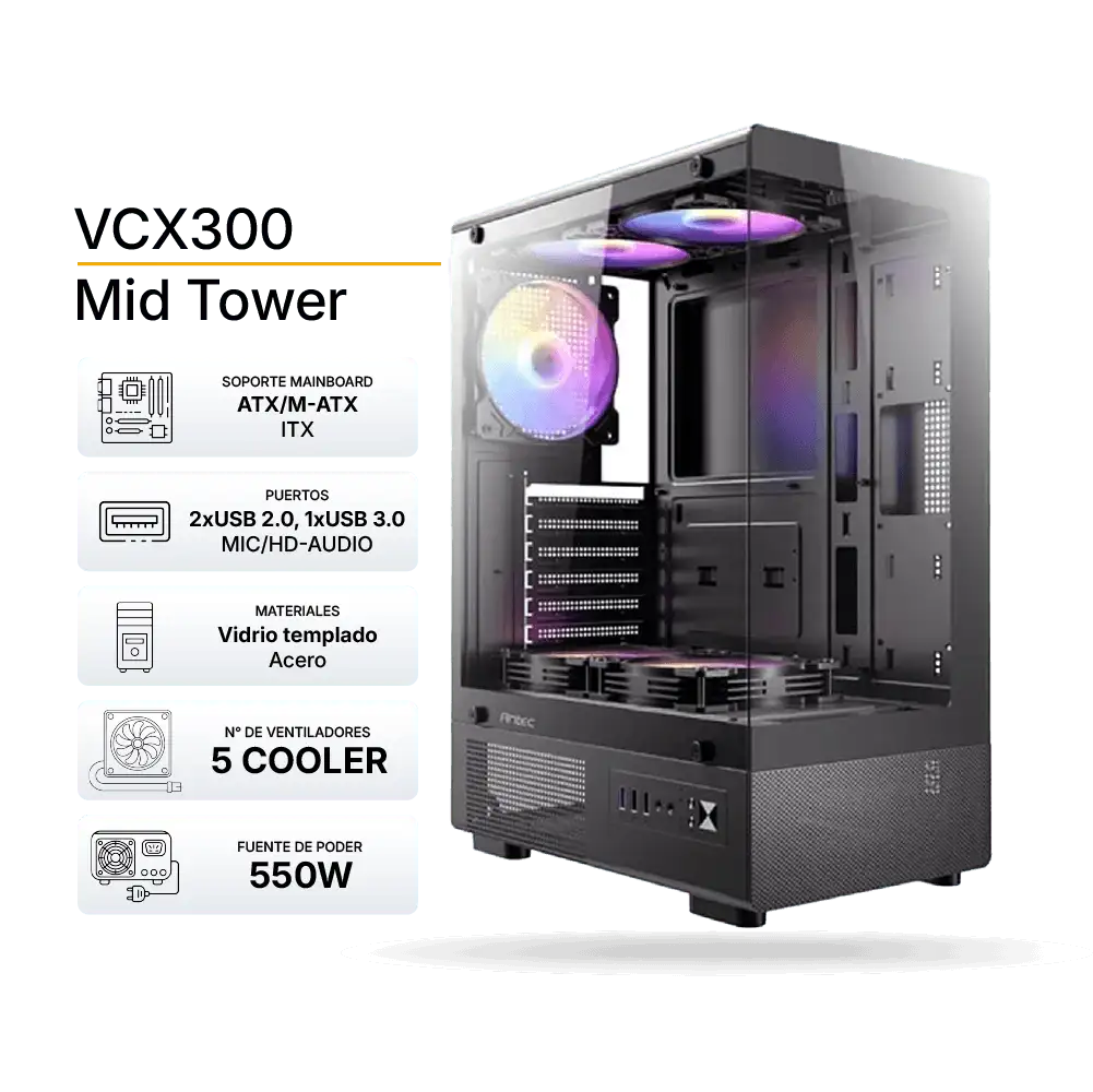 ANTEC VCX300 ARGB  2