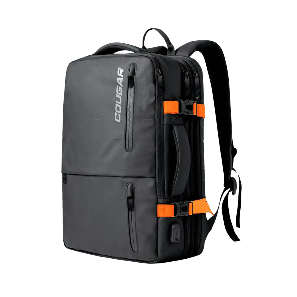 Mochila Cougar VANGUARD travel back pack negra