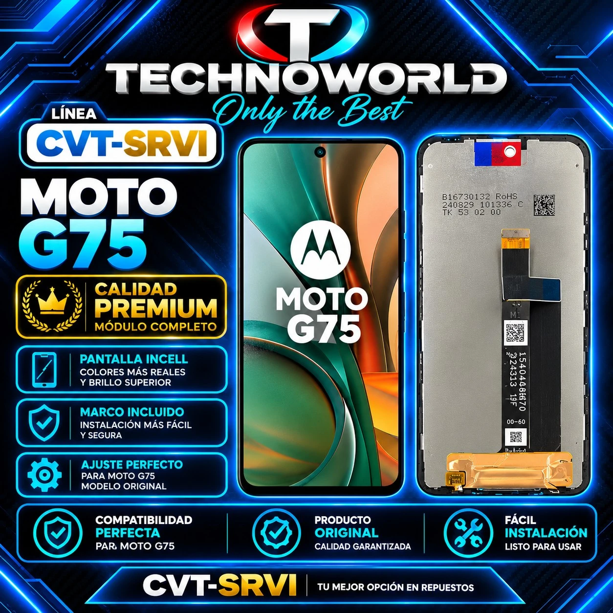 Mod Cvt G75 premium 