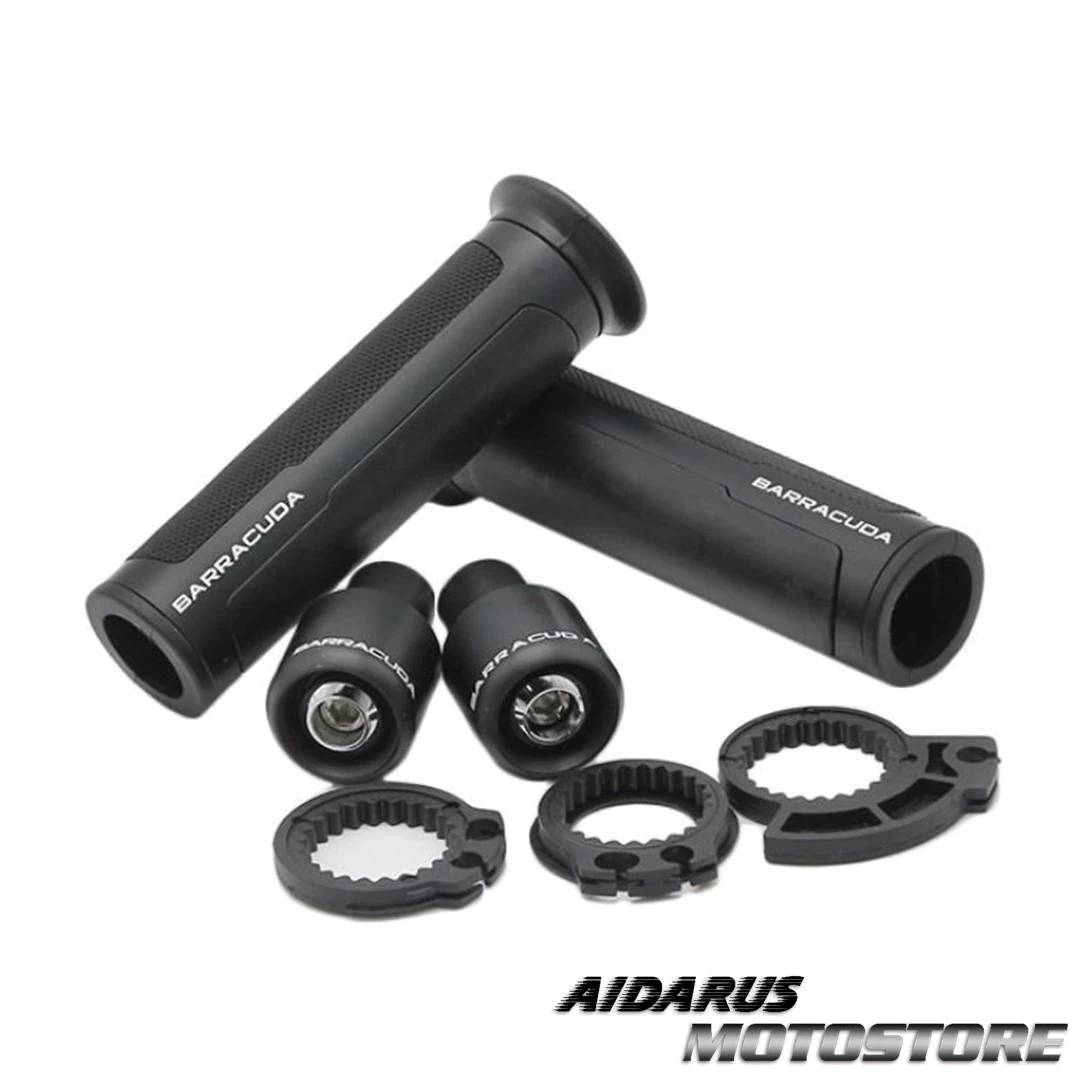 MANUBRIOS GRIP BARRACUDA ALUMINIO NEGRO