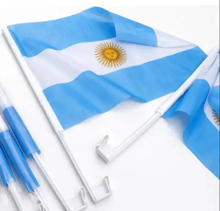 Bandera para auto argentina 