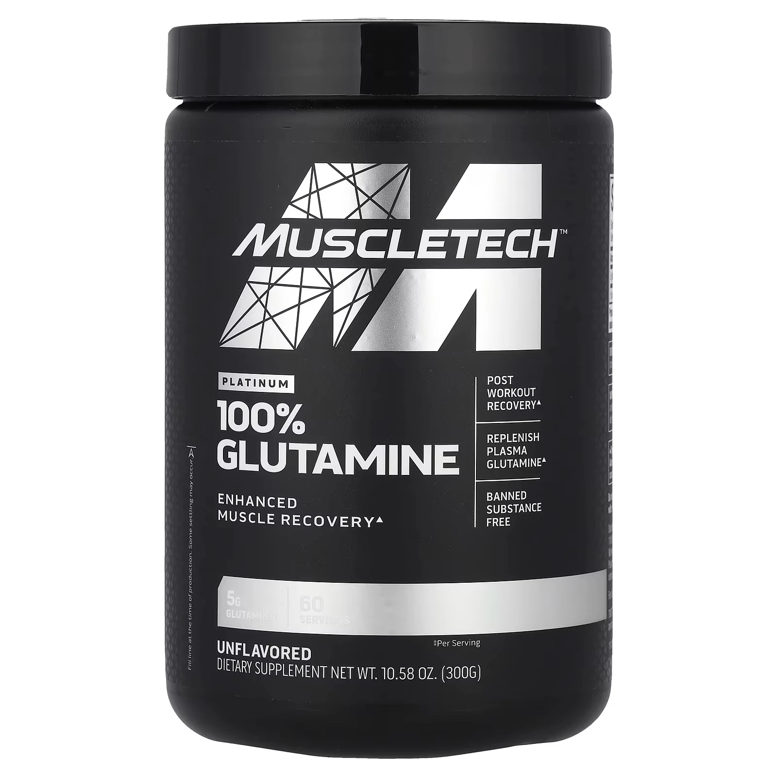 PLATINUM GLUTAMINE 300 GRAMOS