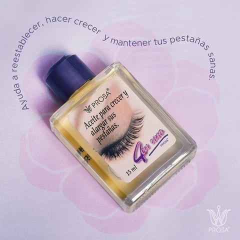 Aceite para pestañas 4 en 1 de Prosa 2