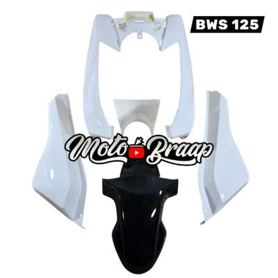 PL BWS 125 kit de plasticos Blancos x 5 piezas OKL IMUNI186