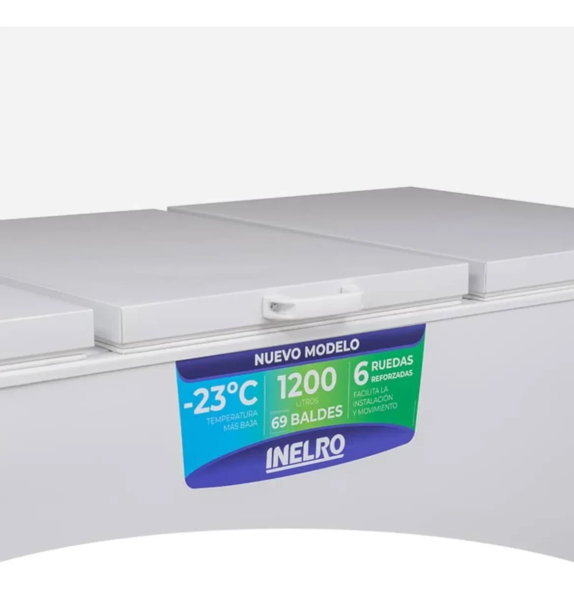 FREEZER INELRO Fih-1200 BLANCO ‼️SOLO POR PEDIDOS ‼️  2