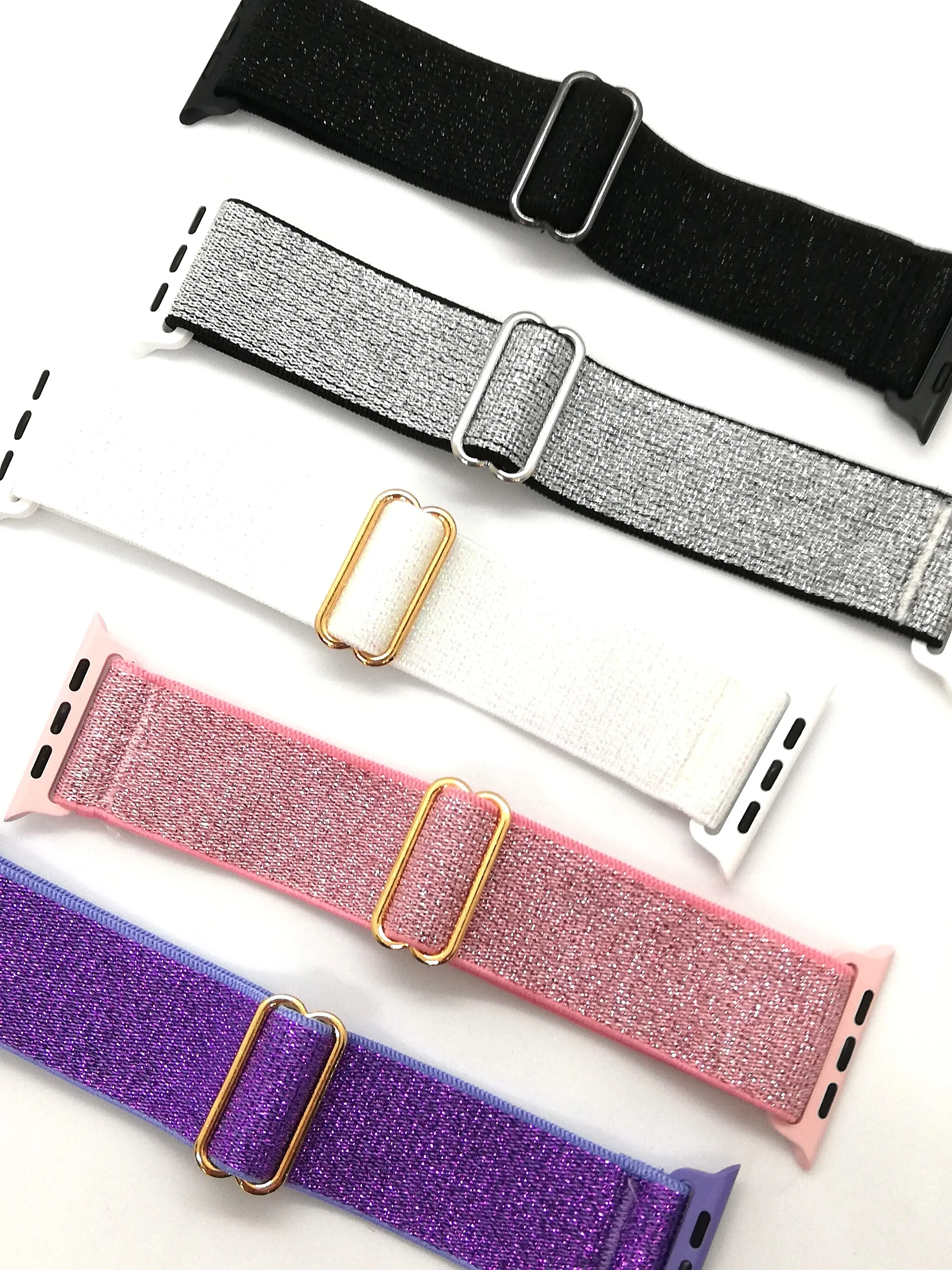 Correas ajustables brillantes 