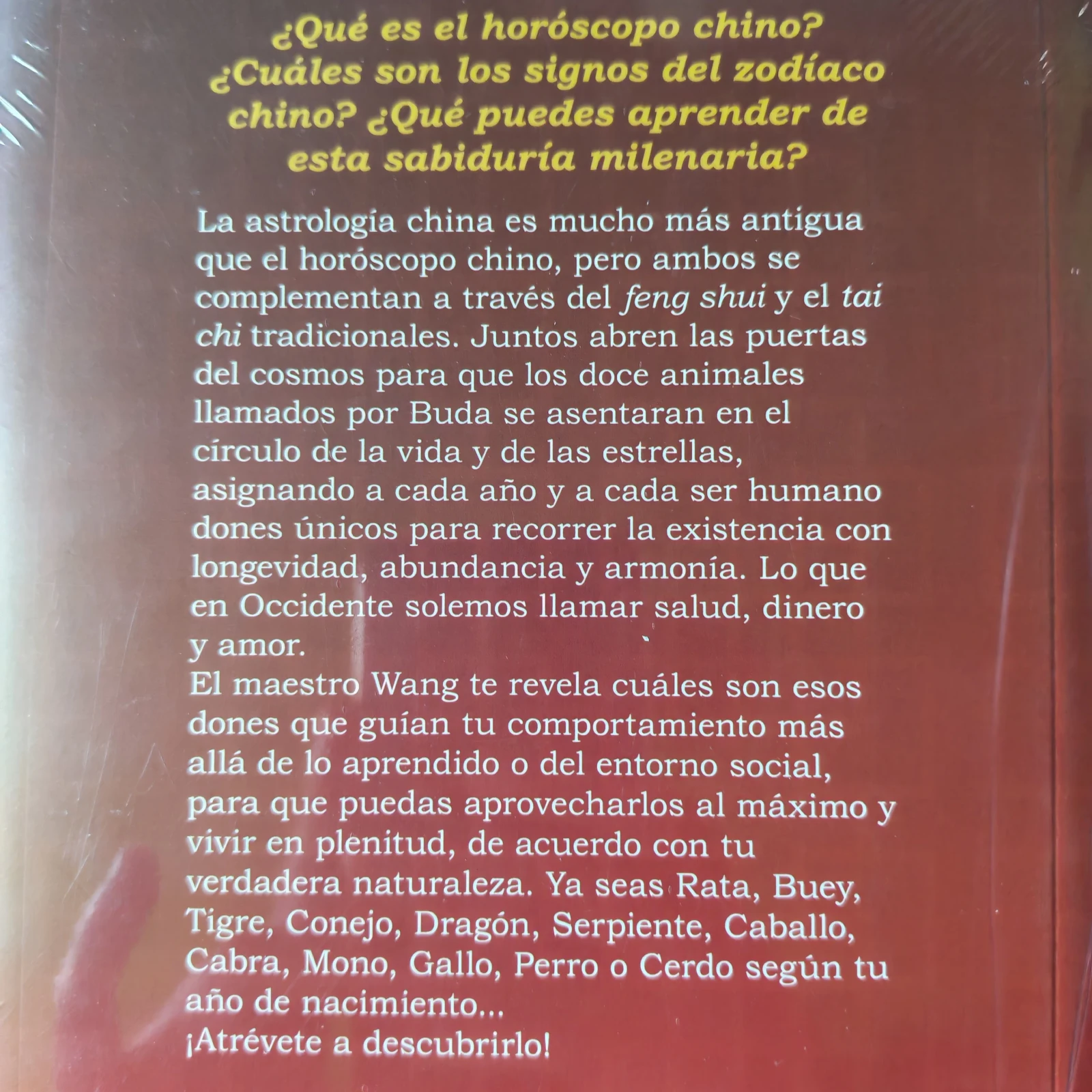 El horóscopo chino Maestro Wang Nuevo  4