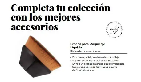 Brocha para Maquillaje Líquido SEYTU  3