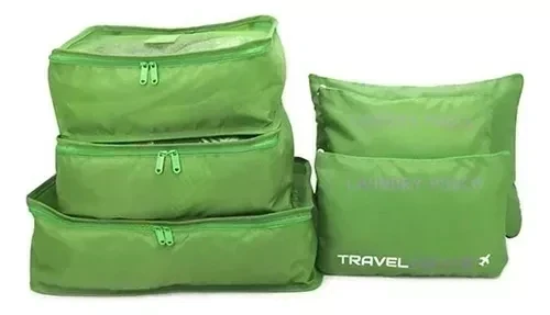 ORGANIZADOR DE VIAJE TRAVEL TECH SET X6  4