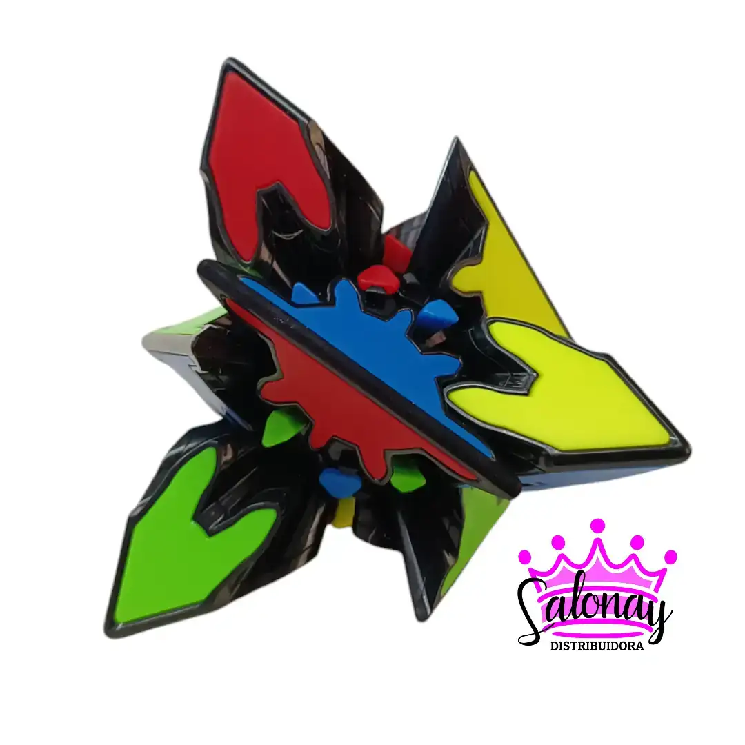Gear Pyraminx QiYi Base Negra  3