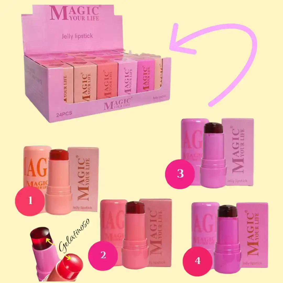 4 Blush Gelatinosos Magic your Life