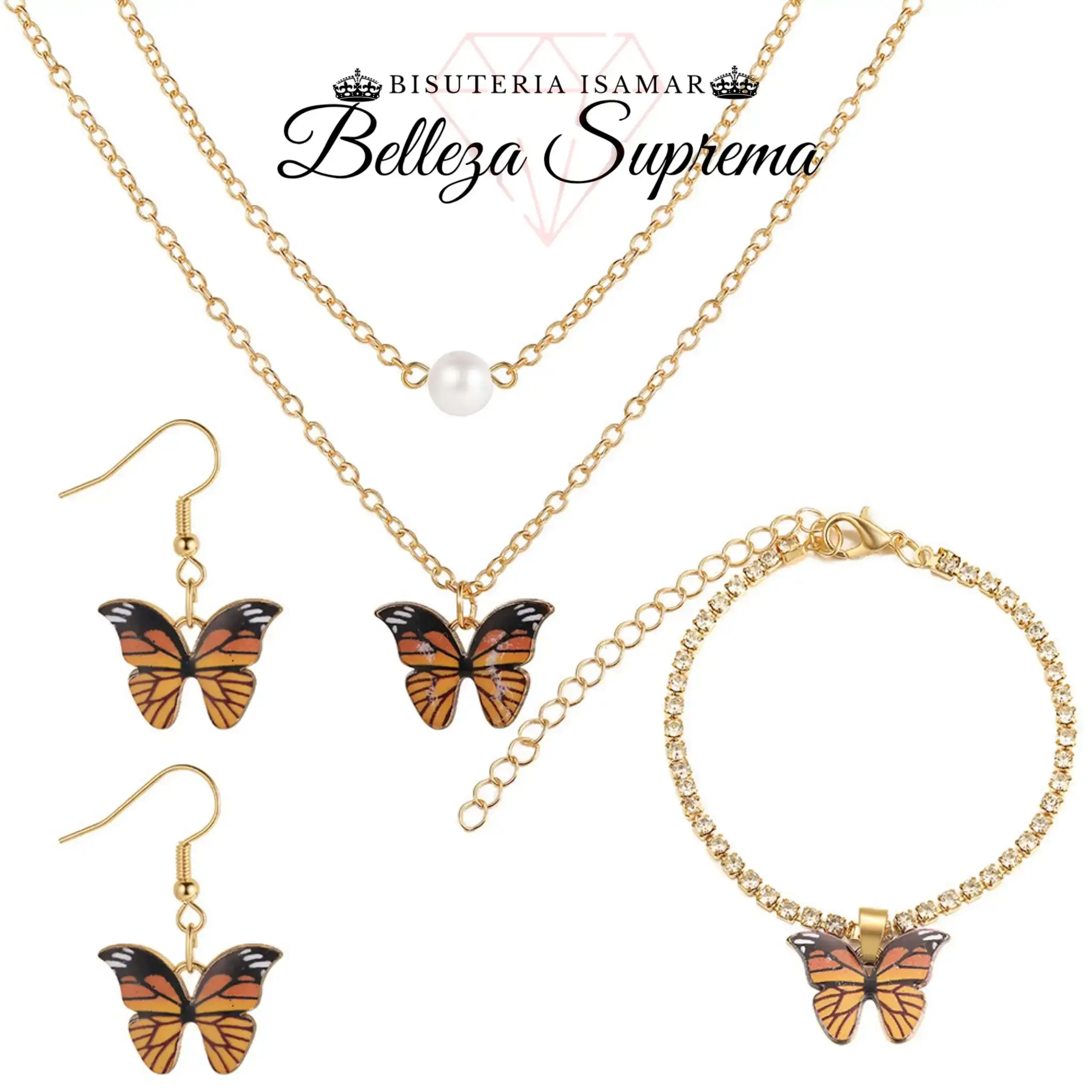 SET MARIPOSAS MONARCA 2