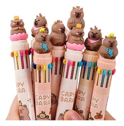 boligrafo capivara 10 tintas  2