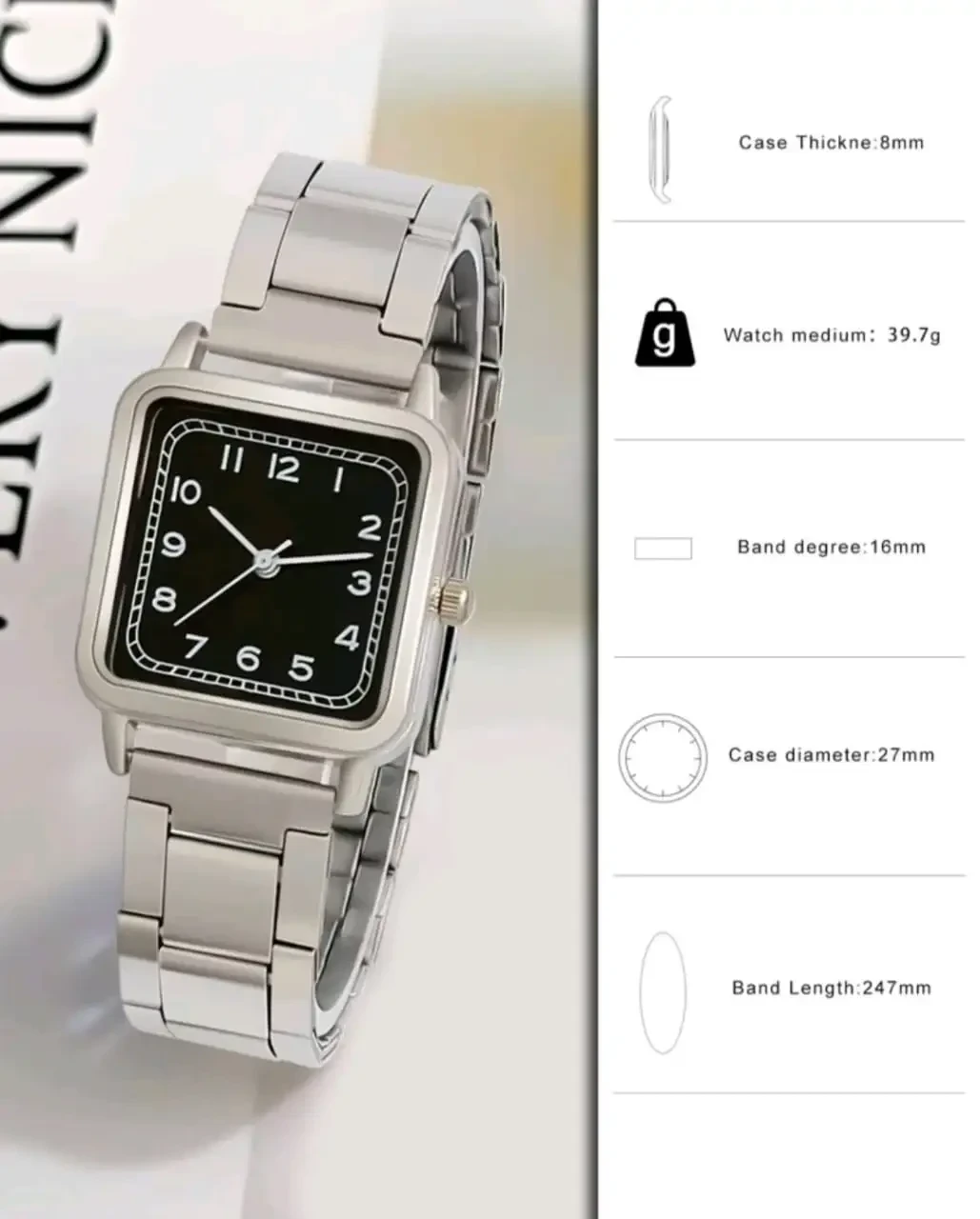 Reloj minimalista 
