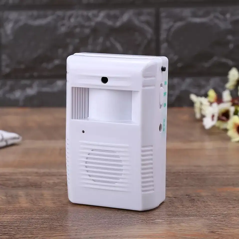 Timbre con sensor de movimiento para tienda