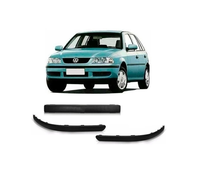 Juego de Frisos del Parachoque delantero Vw Gol / Parati / Saveiro G3 -  7050 / 694394