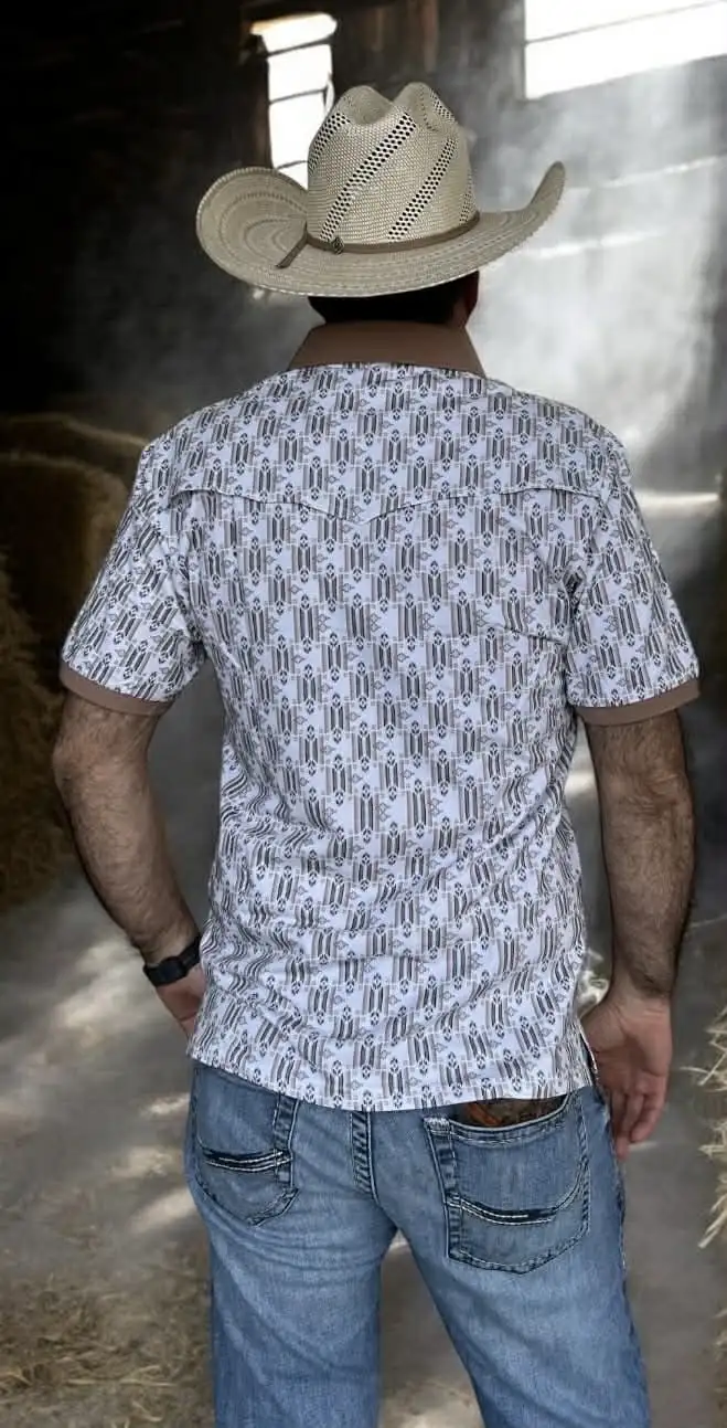 PLAYERA POLO VAQUERA MANGA CORTA  2