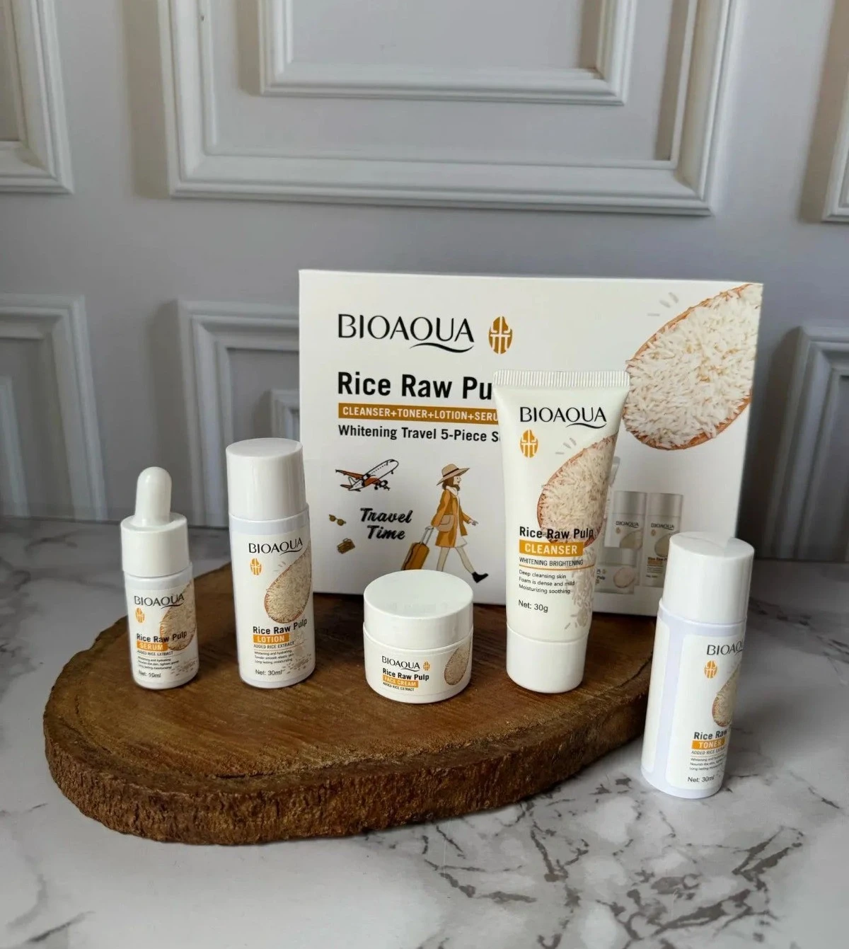 KIT VIAJERO BIOAQUA ARROZ