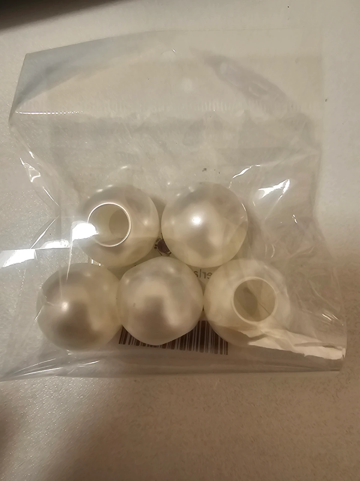 Perlas grandes para asa