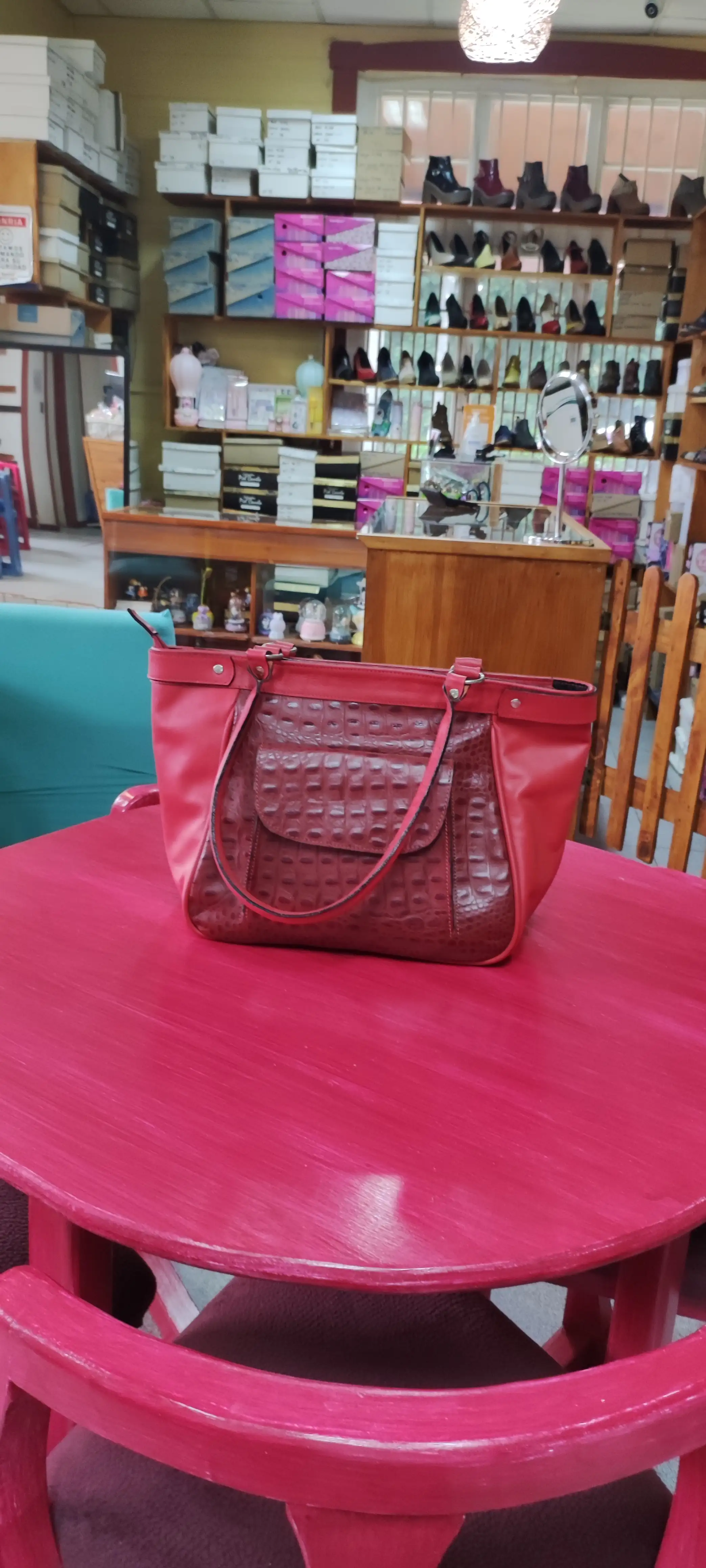 Cartera rojo italiano