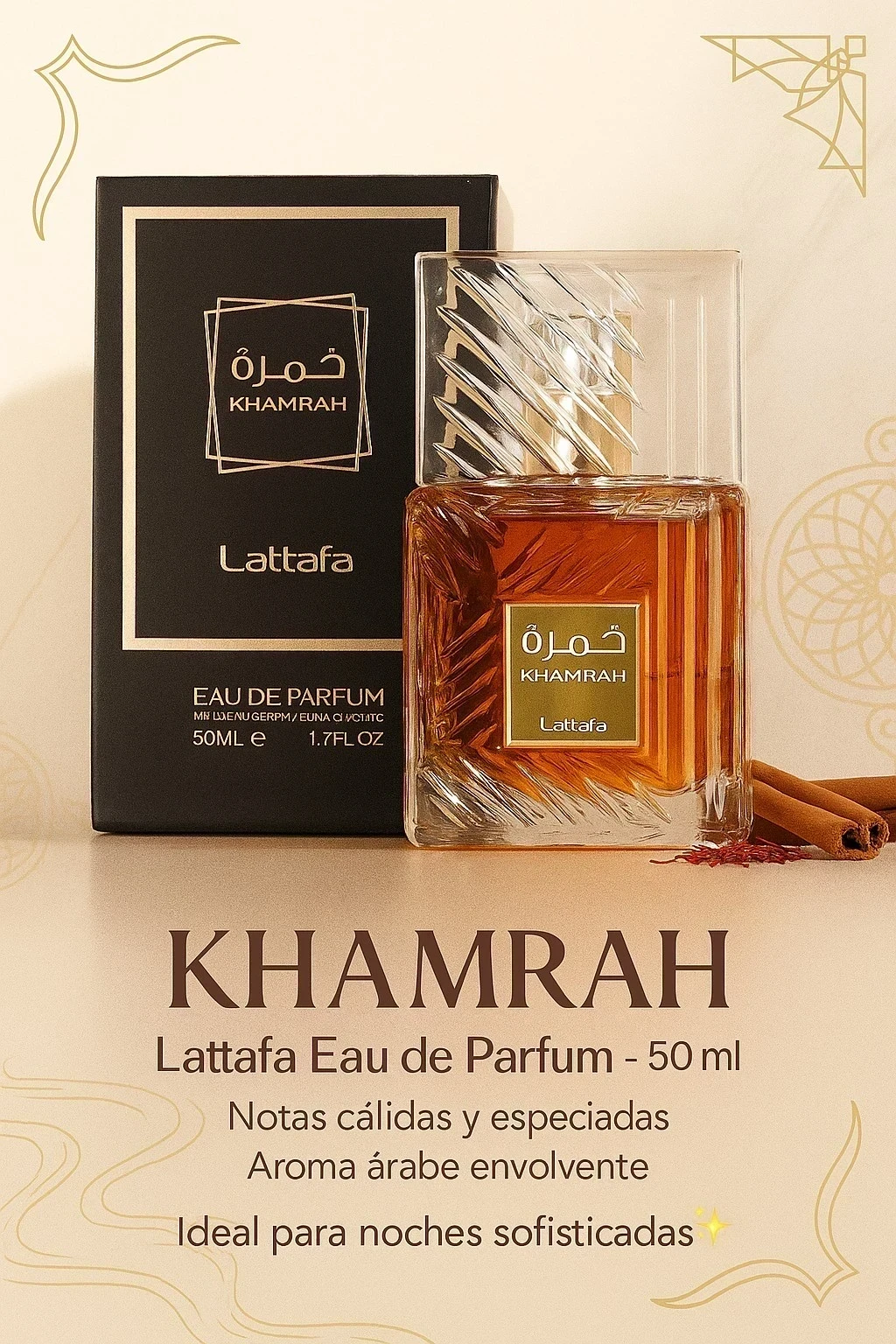 Khamra 50 ml. ( Inspiración 1.1 )  ☺️
