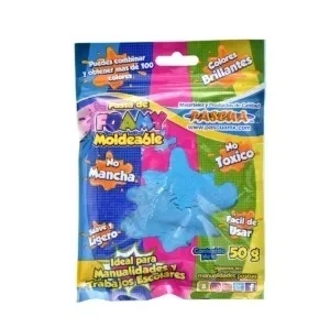 Foamy azul cielo moldeable bolsa 50 g