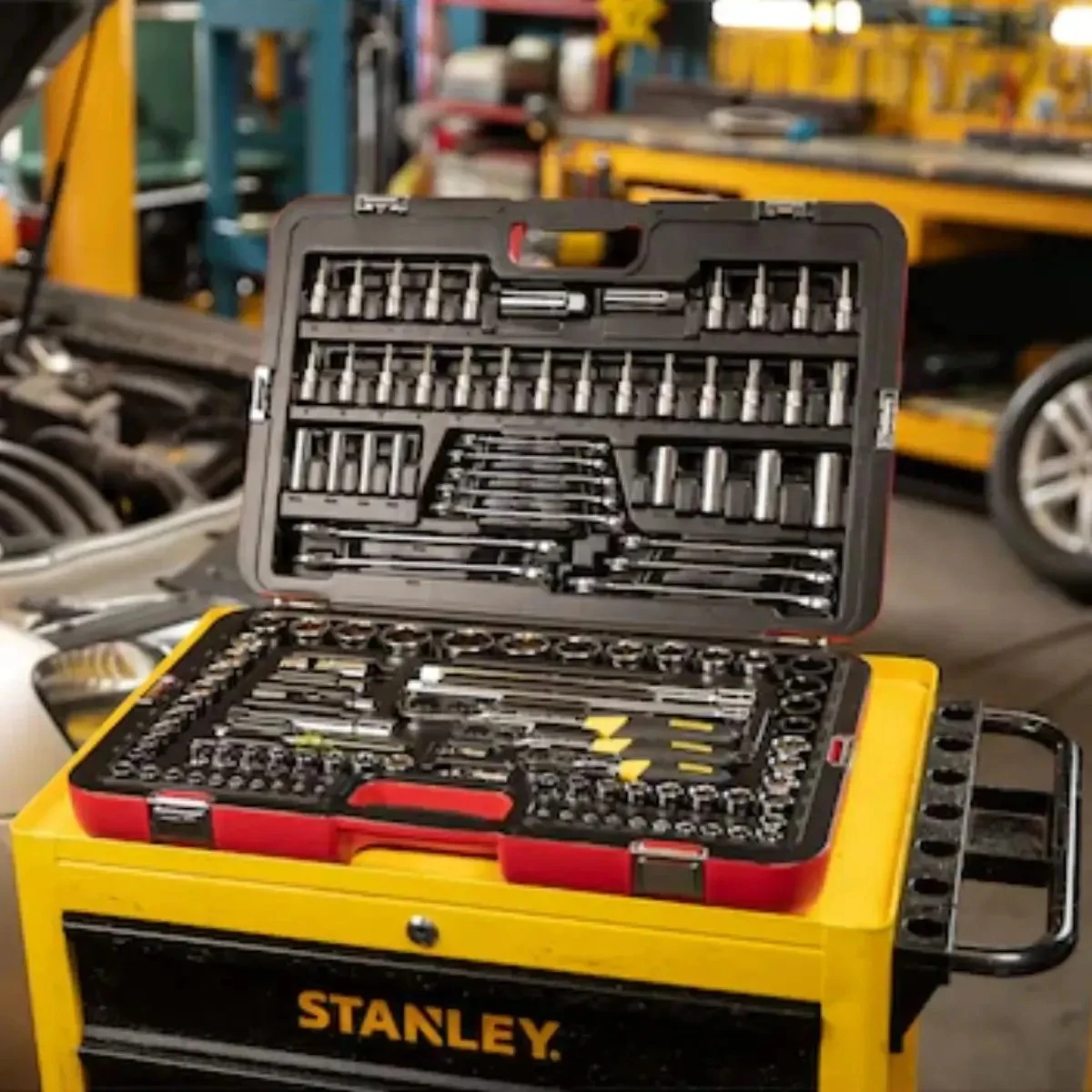 Set 120 Herramientas Mecánicas Kit Racing Stanley R99-120la
