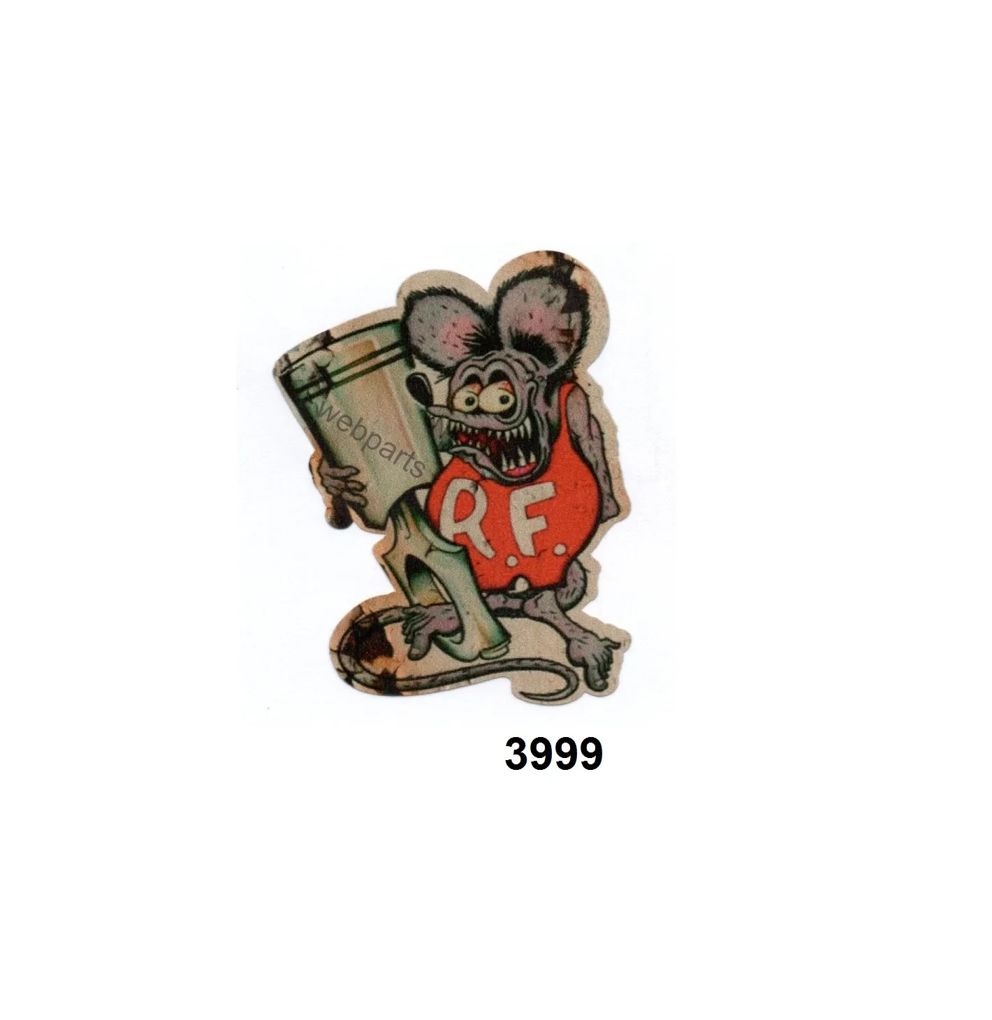 Adesivo clasico antiguo tipo envejecido 3999