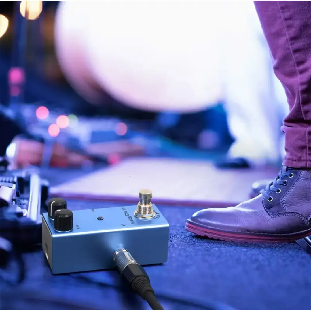 Pedal Analog Chorus Guitarra Bajo  2