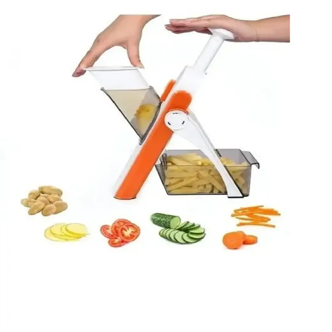 Cortador Rebanador Manual Ajustable Para Alimentos