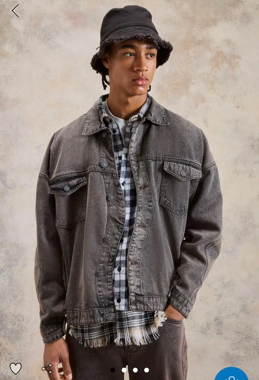 Denim Jacket “Size L”