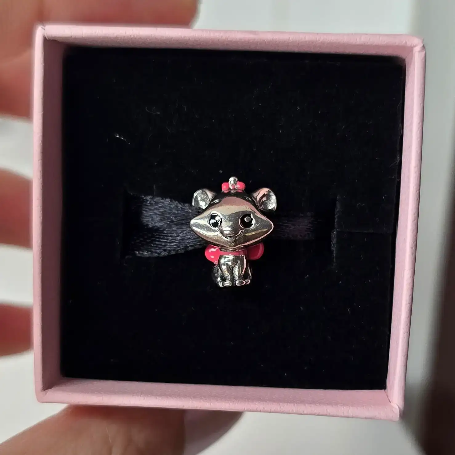 Charm Gatita Marie S925 (sin marca) compatibles con pulseras Pandora  2