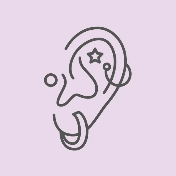 ARETES Y EARCUFF