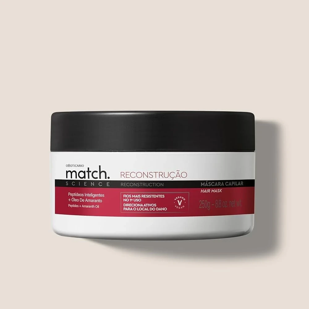 Match Science Reconstrucción Mascarilla Capilar, 250ml
