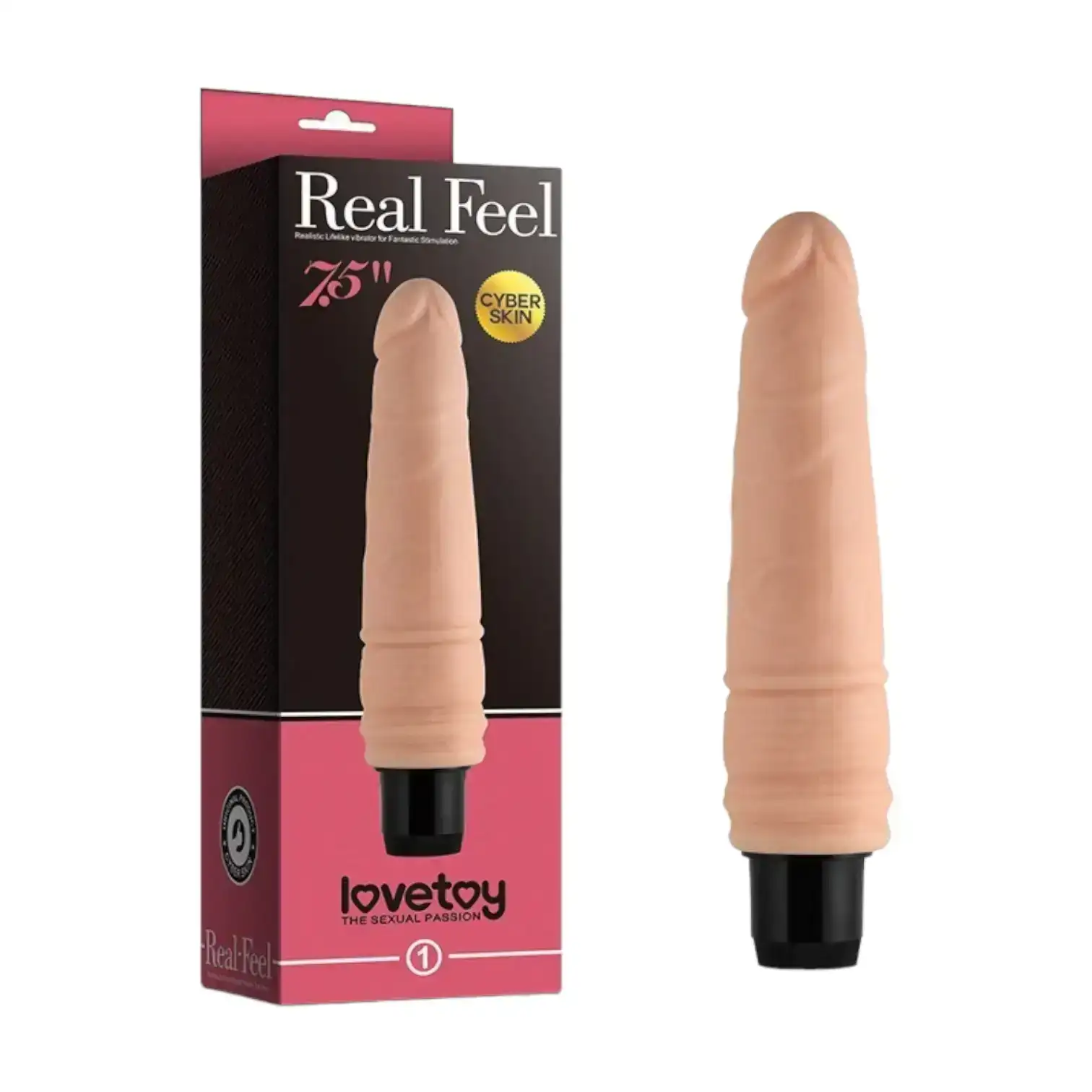 VIBRADOR  REAL FEEL 7.5"