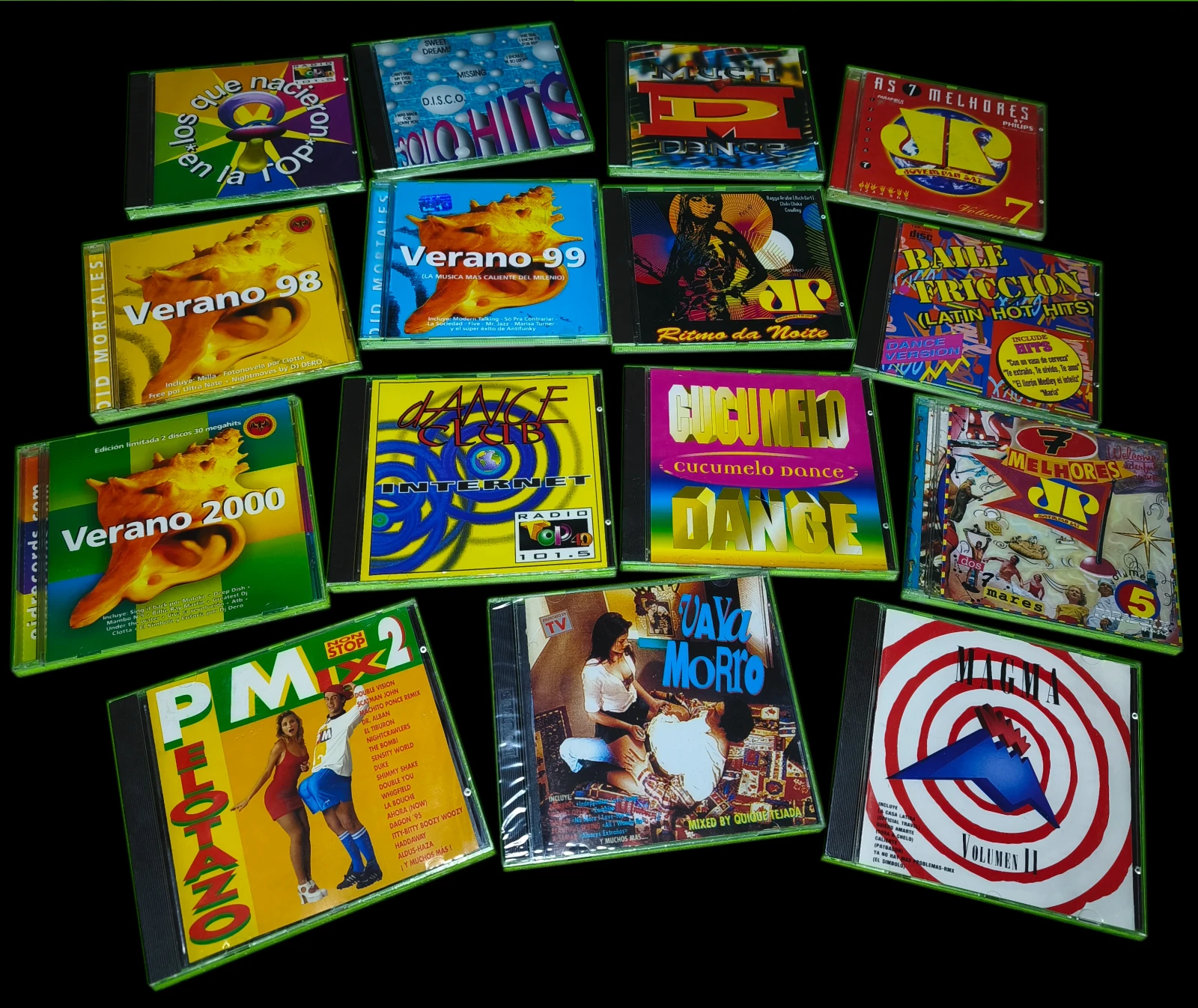 Lote De 15 CDs - Euro Dance - Techno 90s