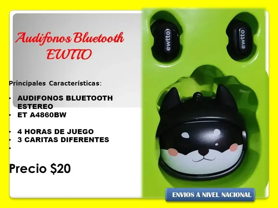 Audífonos Bluetooth 