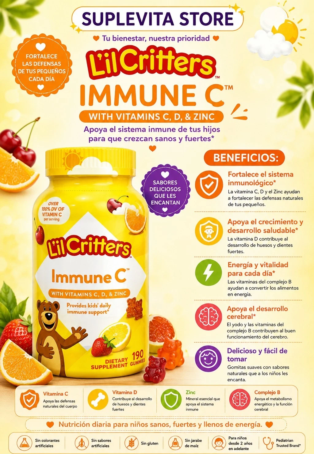 L'il Critters Immune C (gummies)