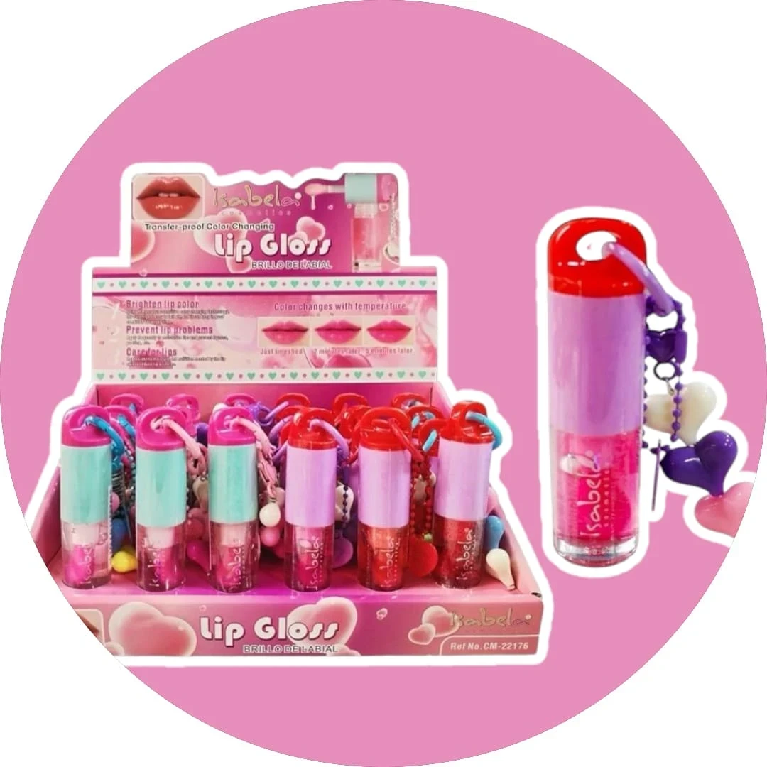 isabela lip gloss llavero cm-22176