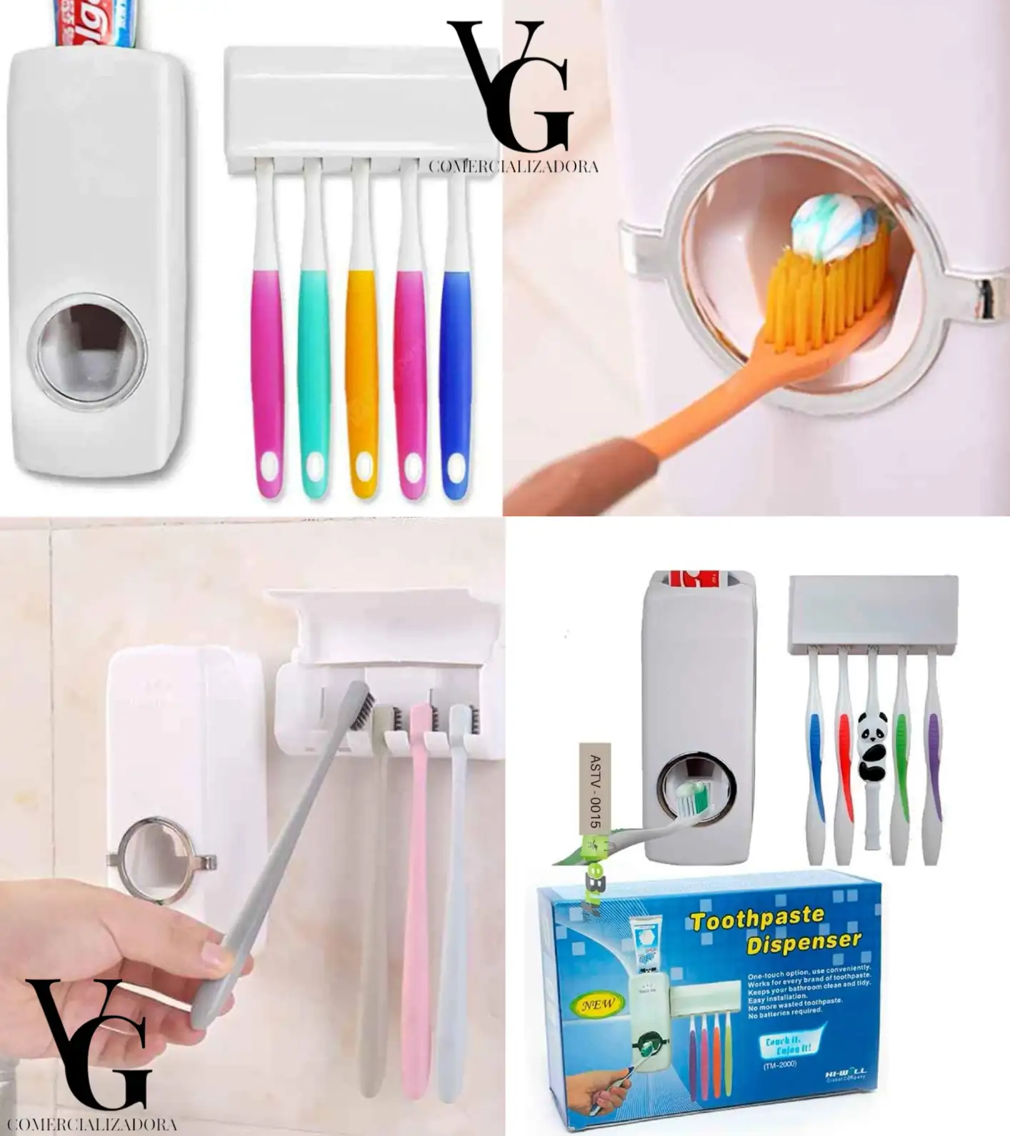 Dispensador de pasta dental 