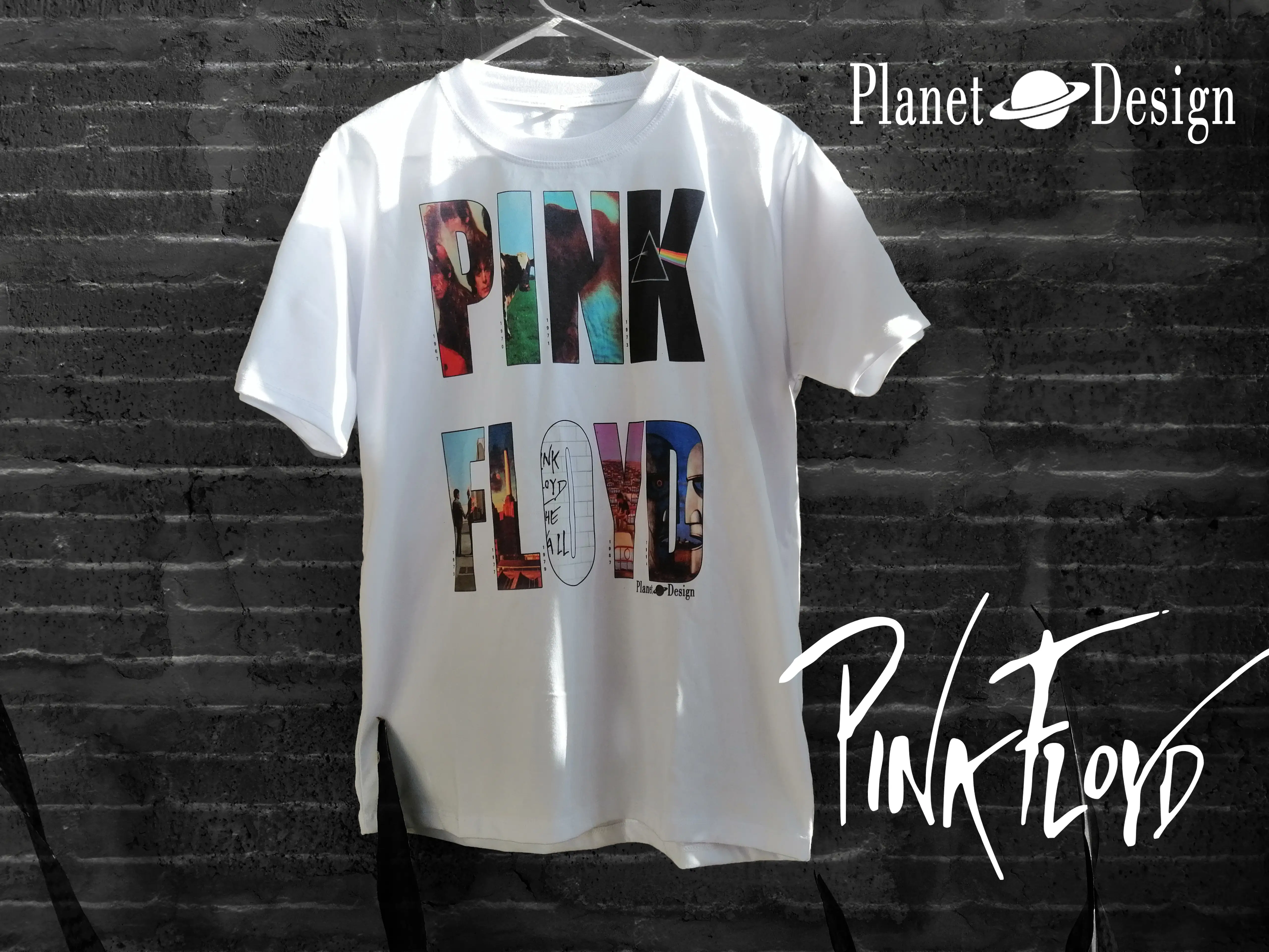 Camiseta diseño Pink floyd