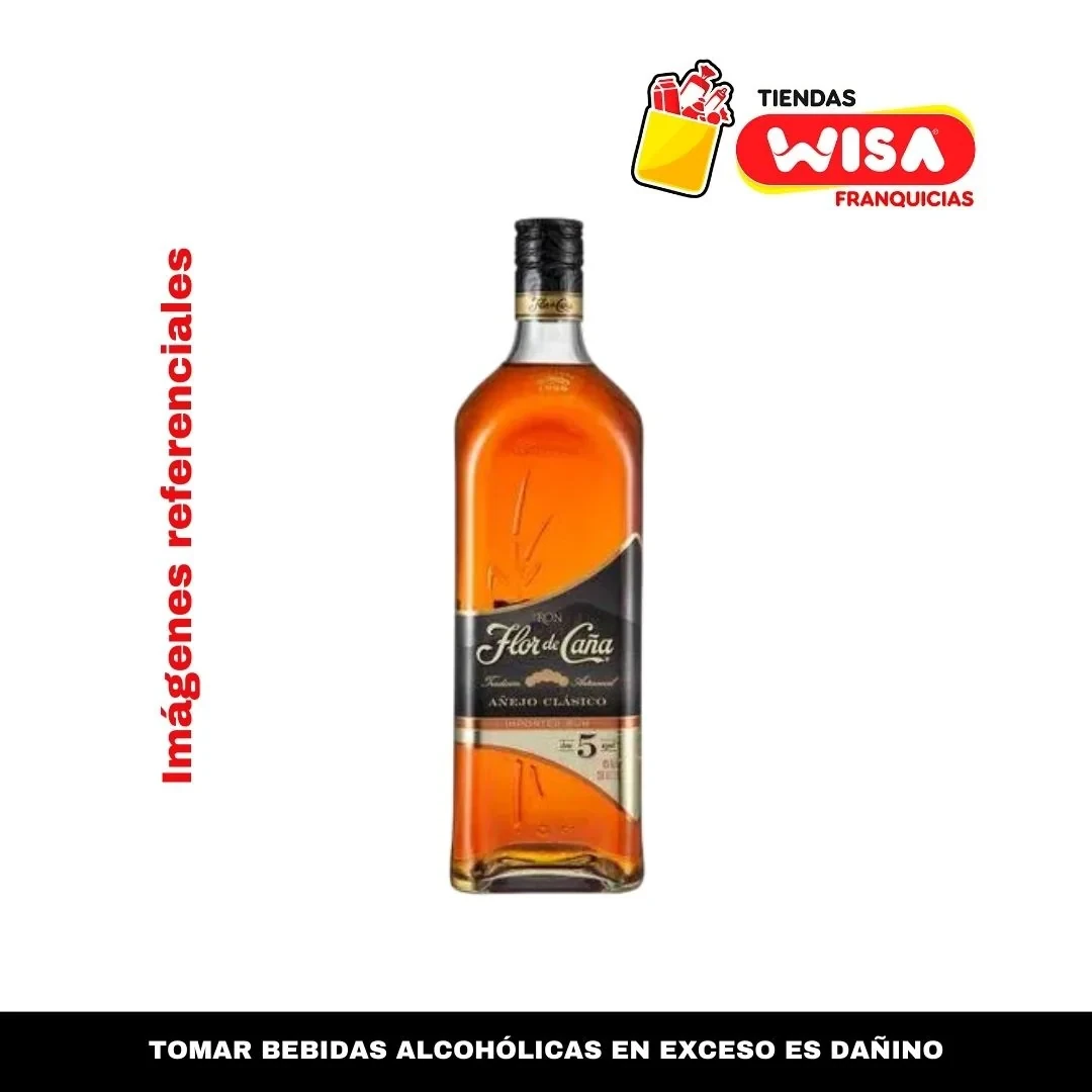 Ron Flor de Caña 5 años 750 ML