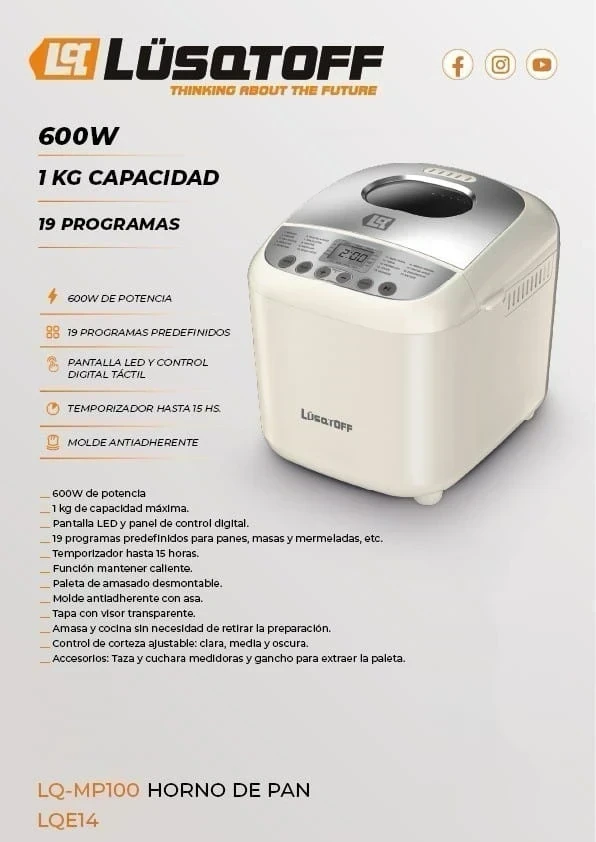 HORNO DE PAN LUSQTOFF