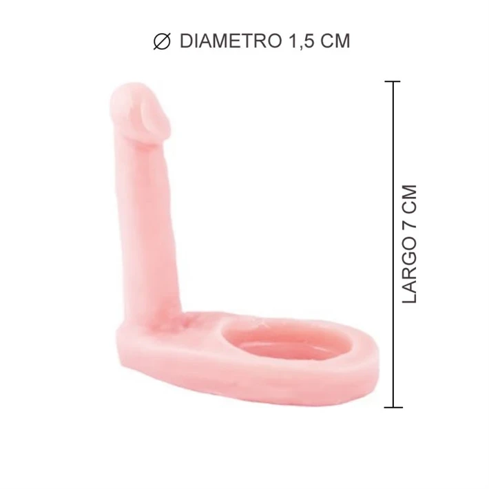 Anillo para doble penetración Hot Finger chico