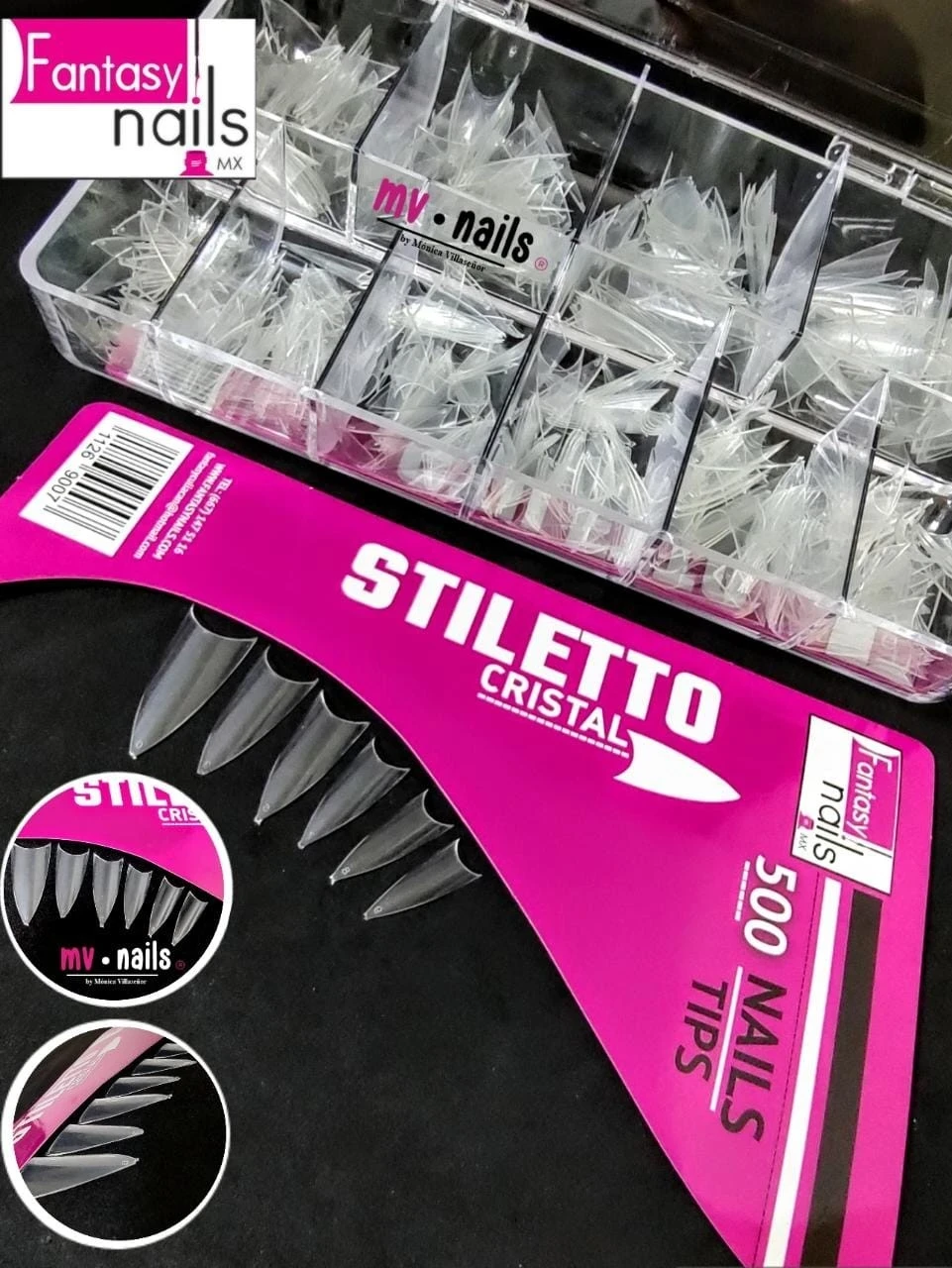 TIPS STILLETO FANTASY NAILS