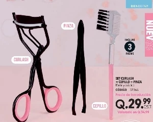 SET CURLASH+CEPILLO+PINZA