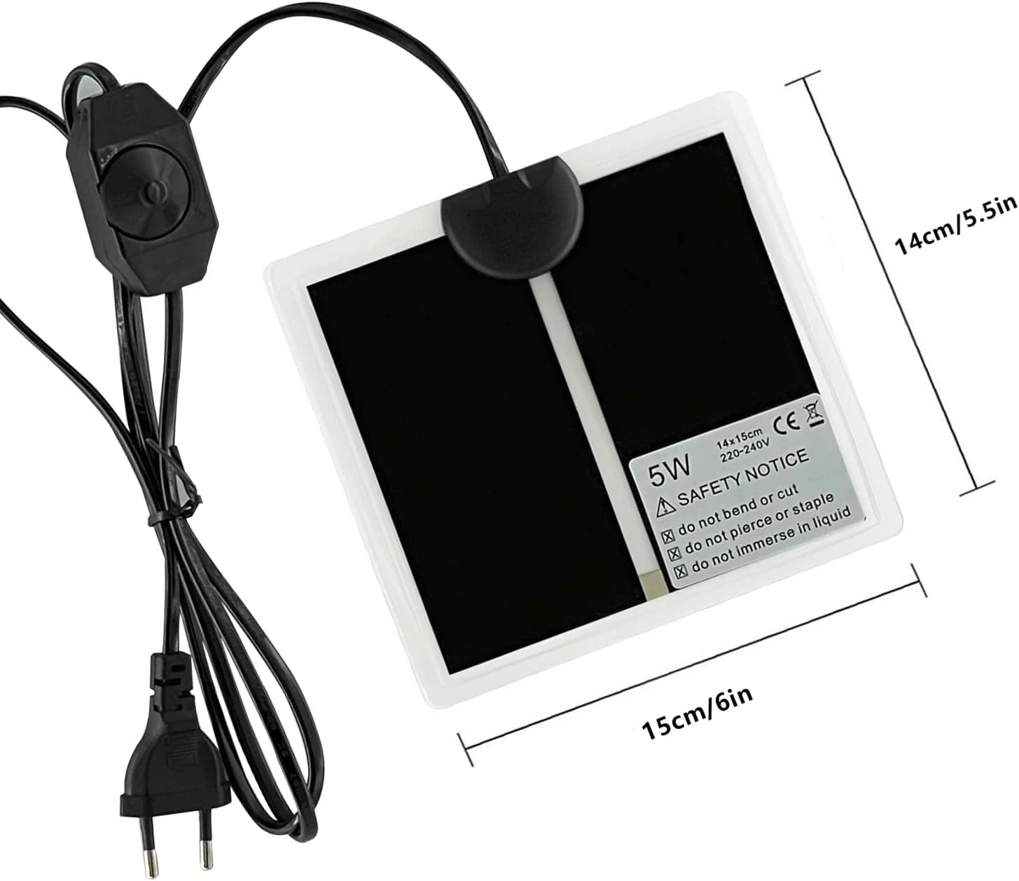 Placa Termica 5w para Reptiles Exoticos Nr-01-5w 3