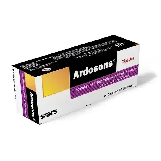 Ardosons  (Indometacina, Betametasona, Metocarbamol)